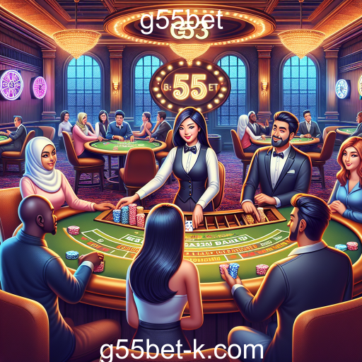 Descubra a Emoção do Cassino ao Vivo na g55bet